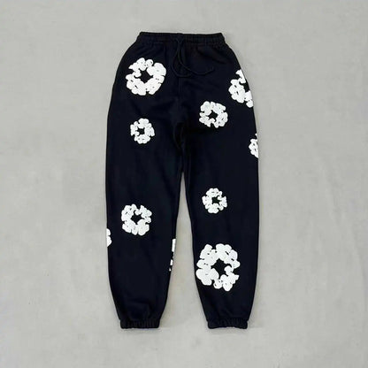 Denim Tears The Cotton Wreath Black Tracksuit
