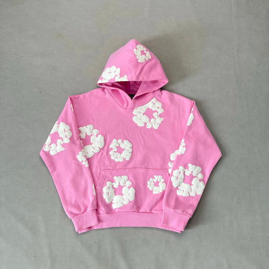 Denim Tears The Cotton Wreath Pink Hoodie