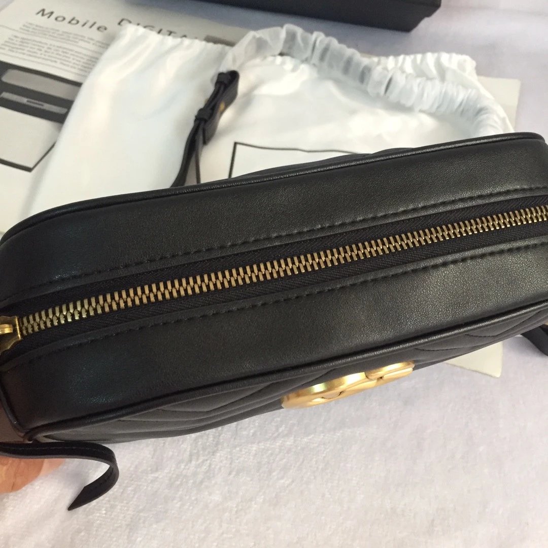 Gucci  Marmont Shoulder Bag Black
